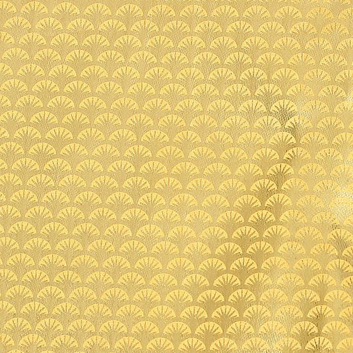 Ткань атлас мелкими золотыми чашуйками, ширина 150 см