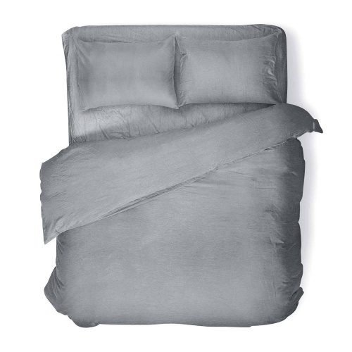 Комплект постельного белья из перкаля Absolut (Silver)