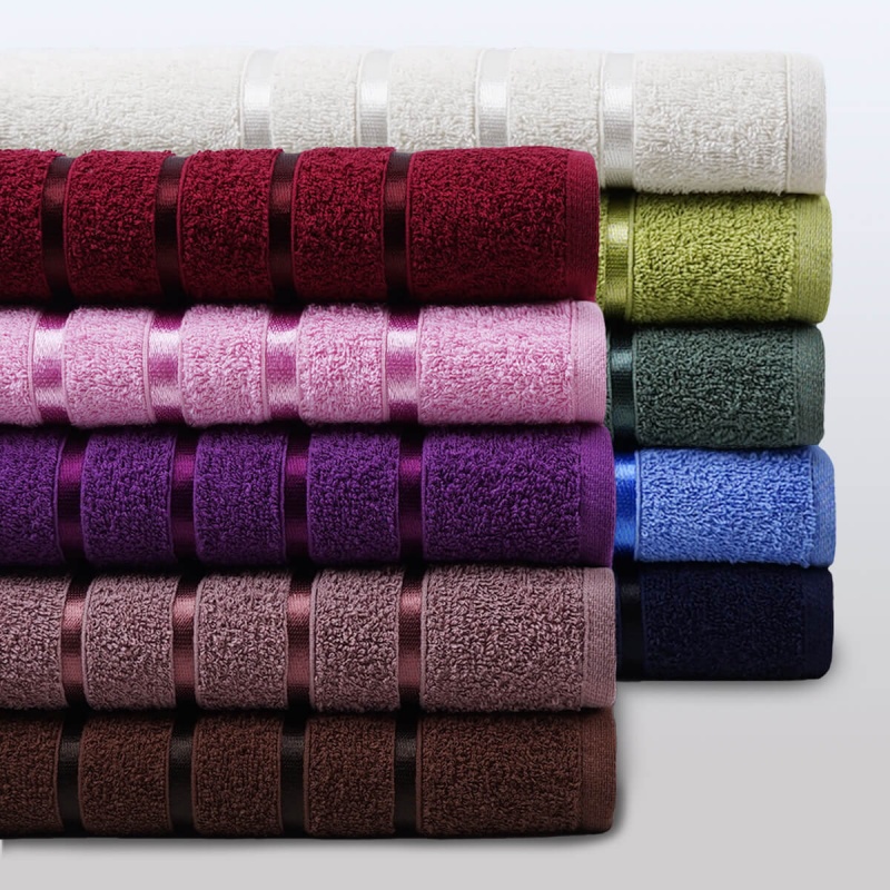 Полотенце махровое "Орион" (Черный)